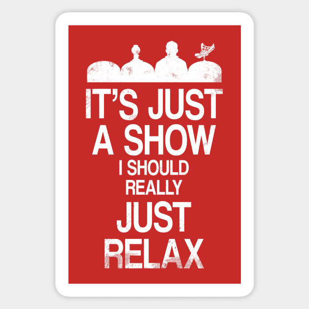 Just Relax Sticker by blairjcampbell